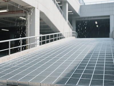 停车场钢格栅板 - 河北正全丝网制造有限公司图片3