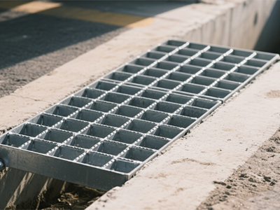 停车场钢格栅板 - 河北正全丝网制造有限公司图片4