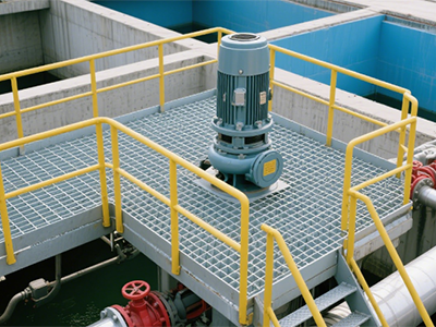 污水厂钢格栅板 - 河北正全丝网制造有限公司图片3