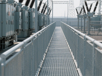 电厂钢格栅板 - 河北正全丝网制造有限公司图片2