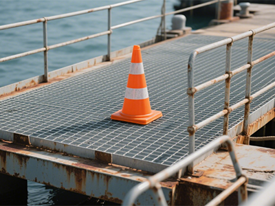 码头钢格栅板 - 河北正全丝网制造有限公司图片2