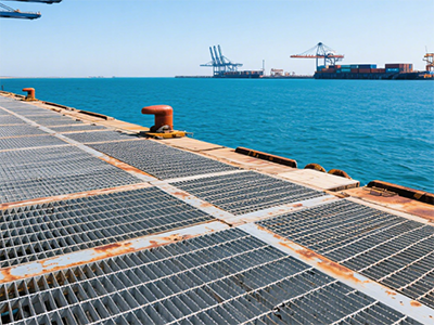 码头钢格栅板 - 河北正全丝网制造有限公司图片3